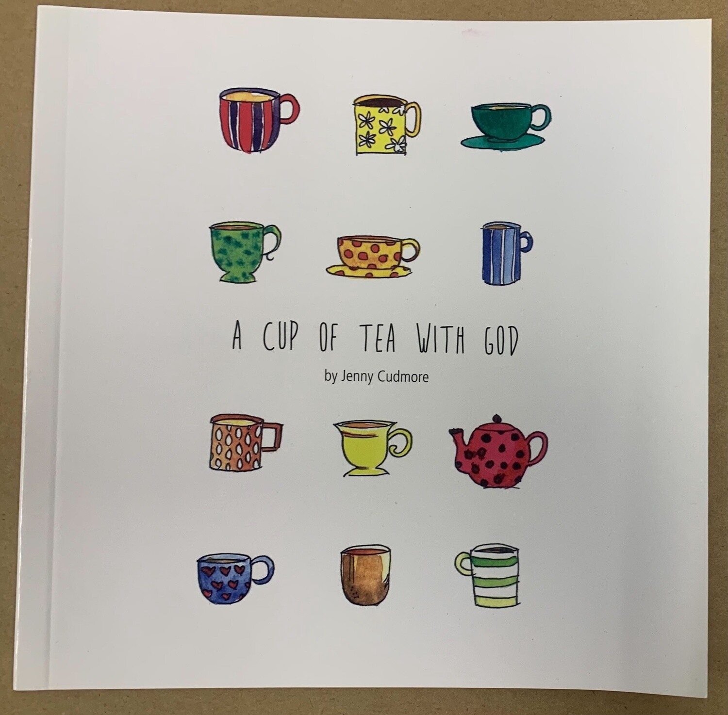 A cup of Tea With God, Size: L 18CM X W 18CM