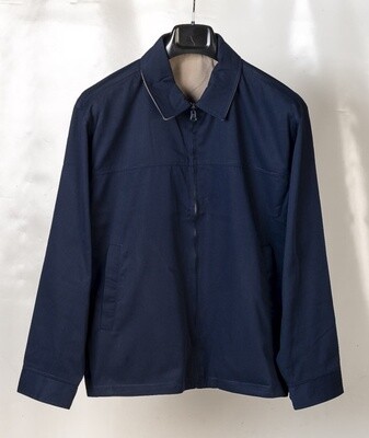 Carlo Galucci | Salvatore Reversible Jacket | Navy &amp; Stone