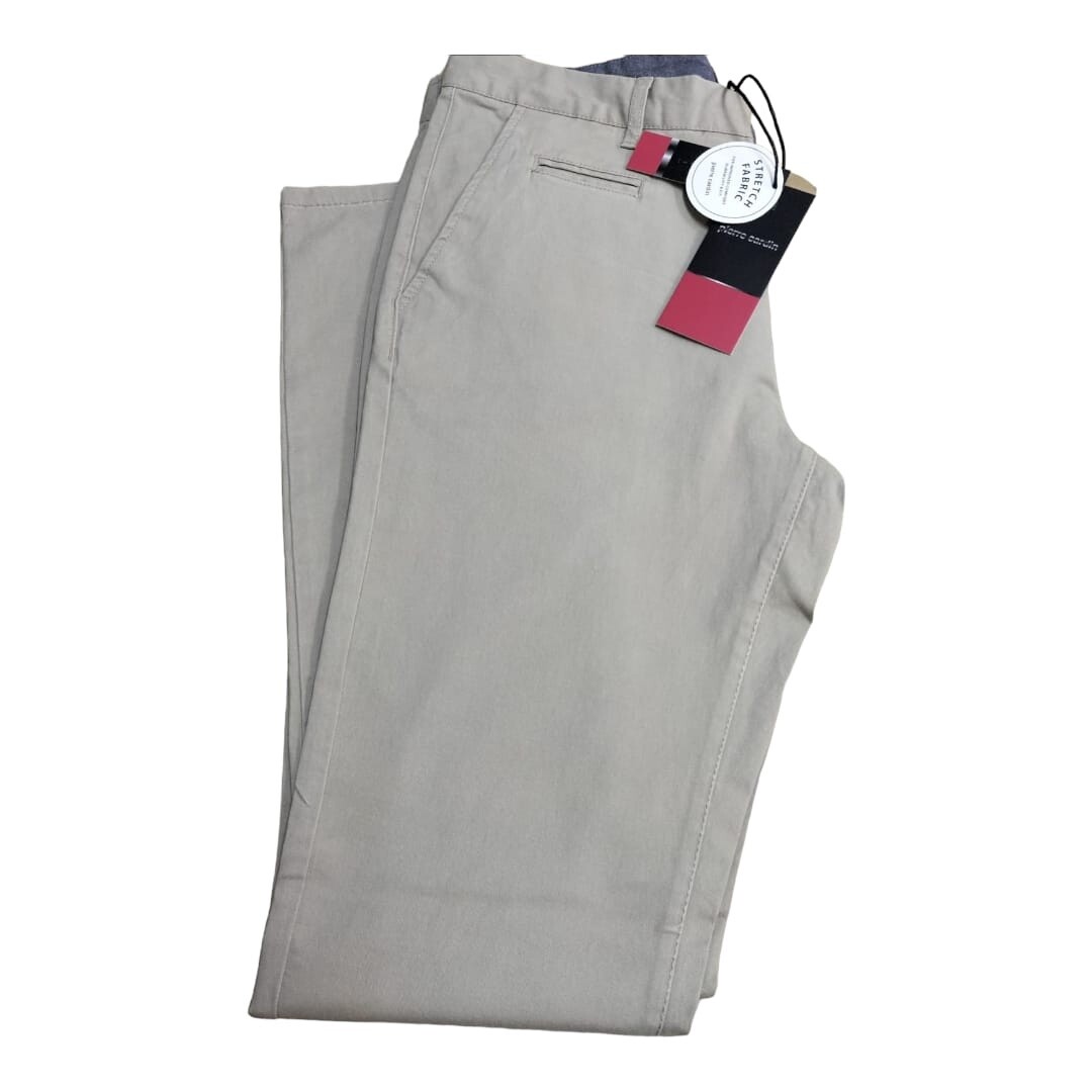 Pierre Cardin | Classic Fit Chino | Stone, Size: 30