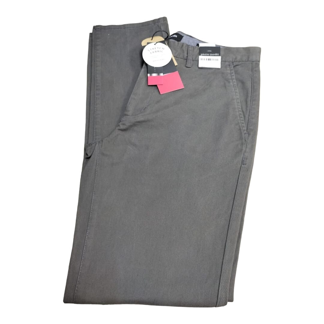 Pierre Cardin | Classic Fit Chino | Charcoal, Size: 28