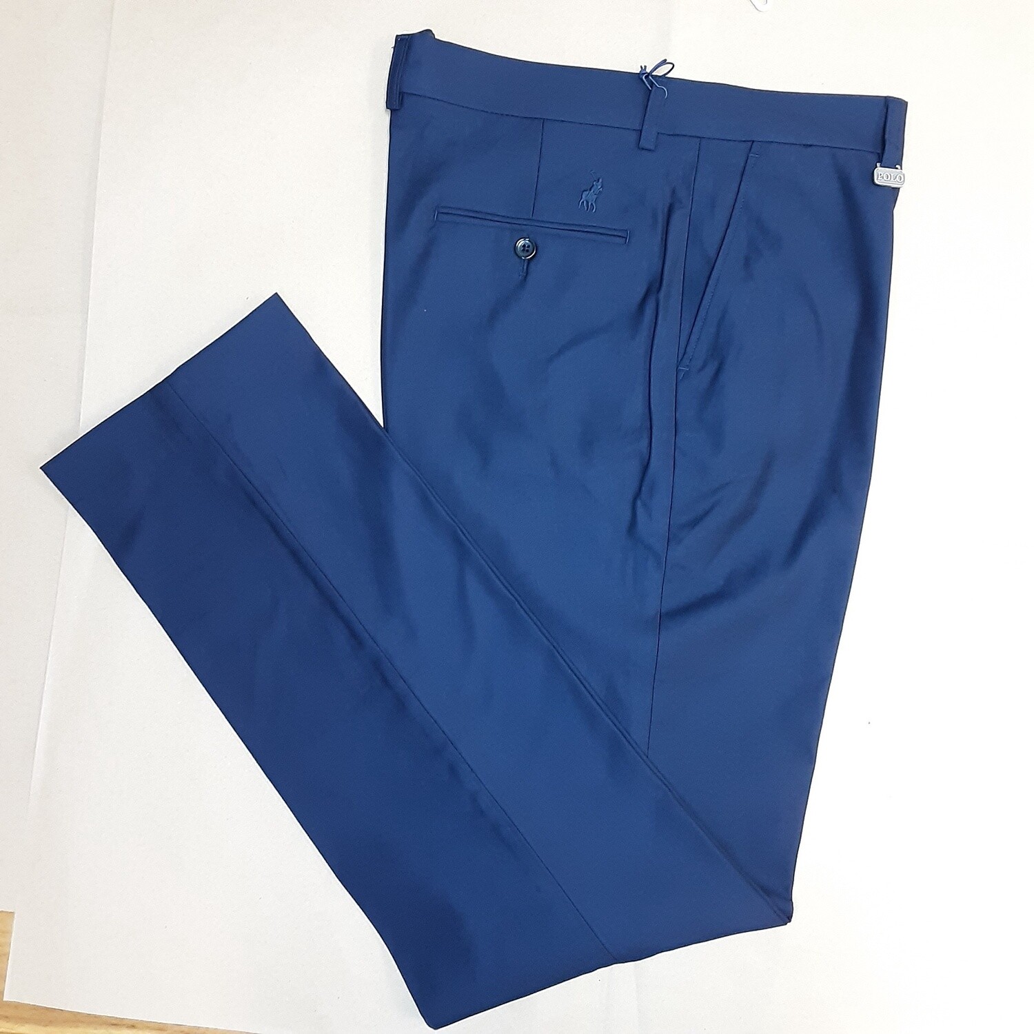 Polo | Custom Fit Travel Trouser | Navy