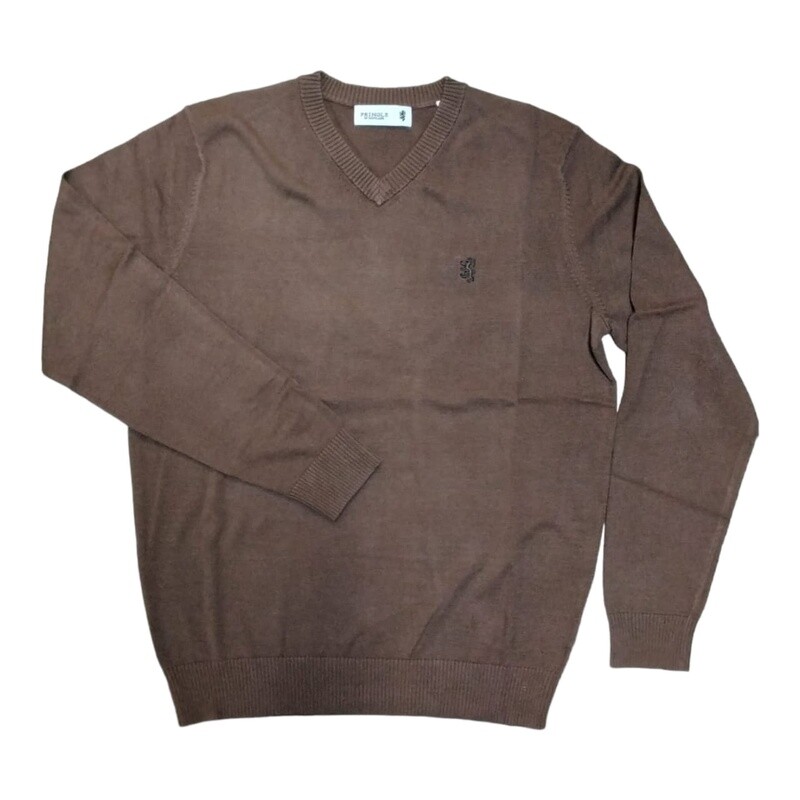 Pringle | Jersey | Knitwear Core V-neck | MKNI1020 | Brown