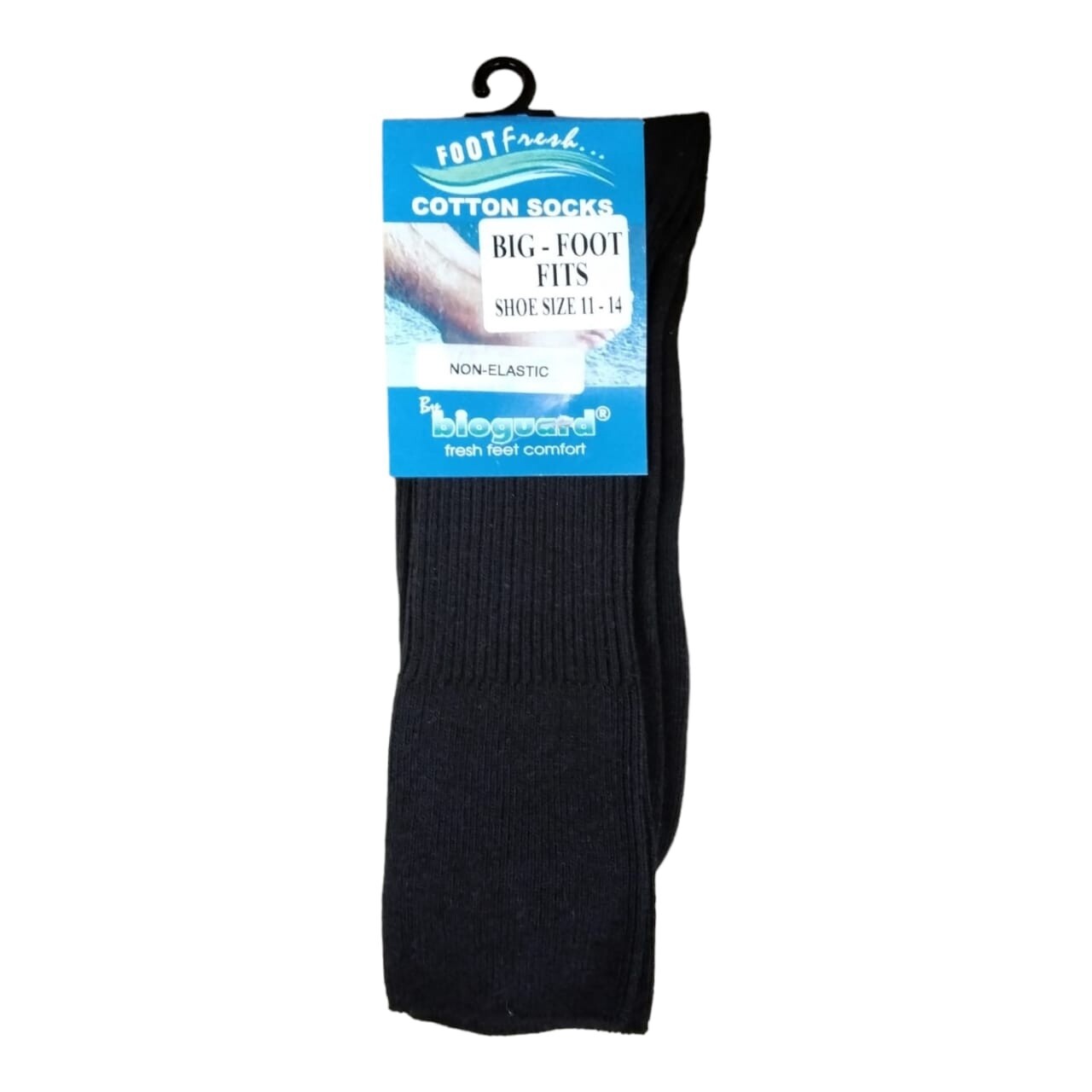 Bio Guard | Socks | Bio-Soft | Big Foot Large, Colour: Black