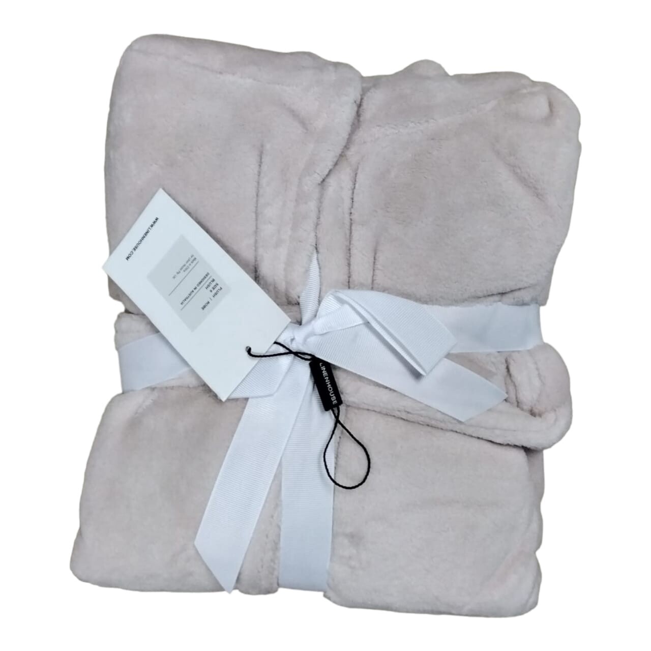 Linen House Bathrobe Hiccups Blush Kids