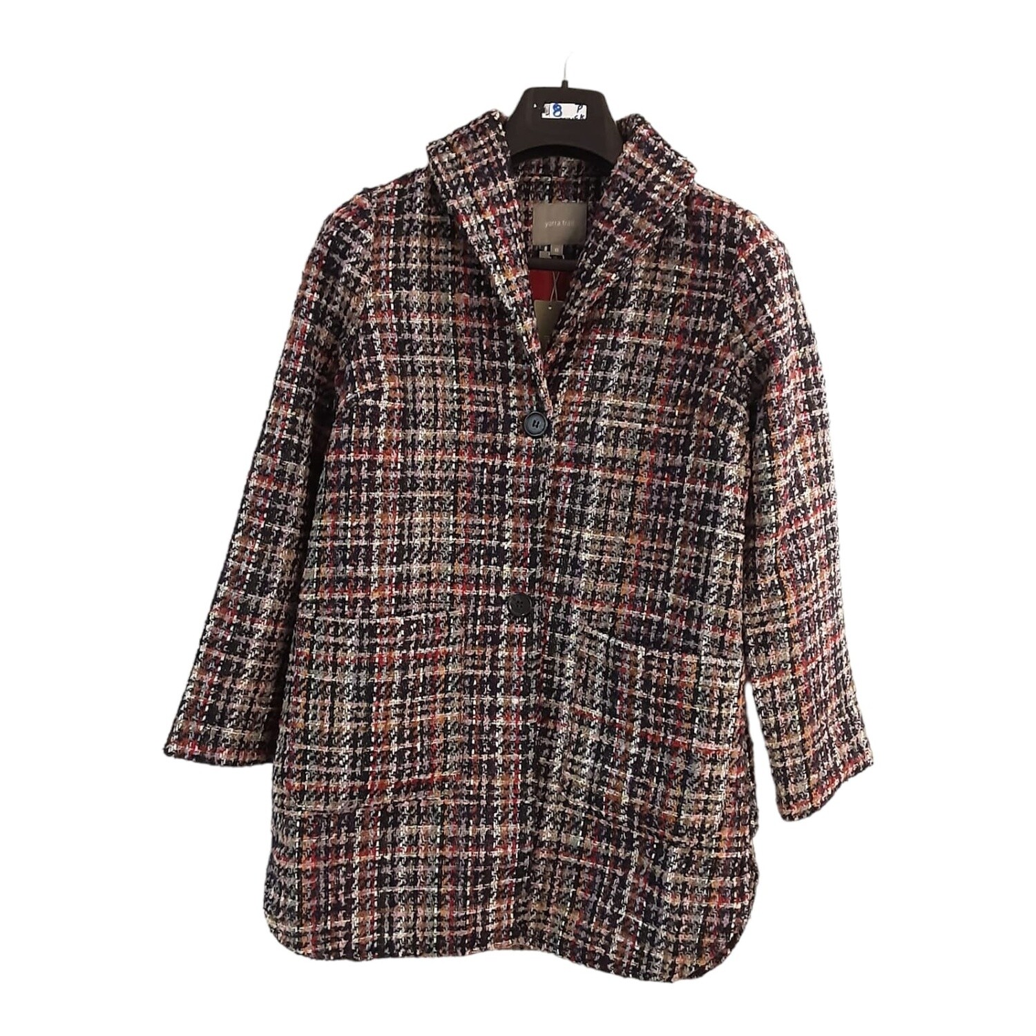Yarra Trail | Jacket | Boucle | Evening Sky Mix, Size: 8