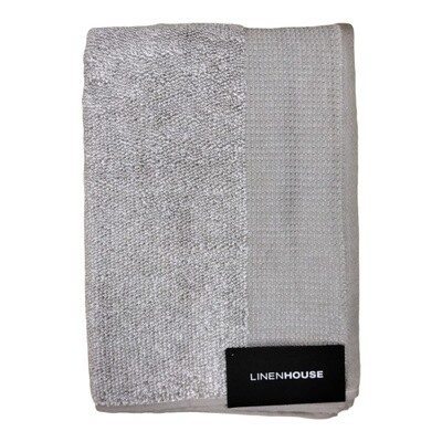 Linen House | Plush Bath Towel | Oatmeal | 70x140