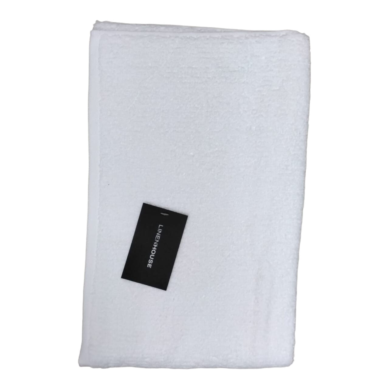 Linen House | Reed Bath Towel | White | 69x137