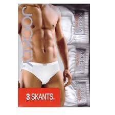 Jockey | Plain Skants | 3 Pack | White
