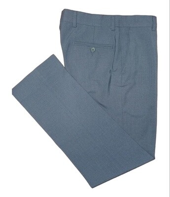 Enrico | Wool Blend Trousers | Flat front | Merc