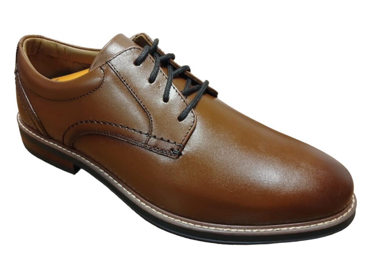 Nunn Bush | Calderone Plain | Cognac, Size: 6