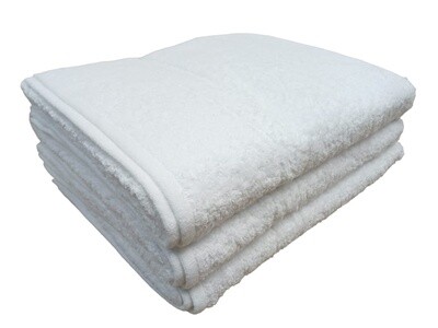 Glodina | Marathon Platinum XL Bath Sheet | 610gsm/550gm2 | White | 100x175