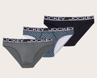 Jockey | Big Man Classic Brief | 3 pack | Multi Colour