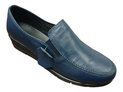 Hush Puppies | Grecia Navy Cow Leather
