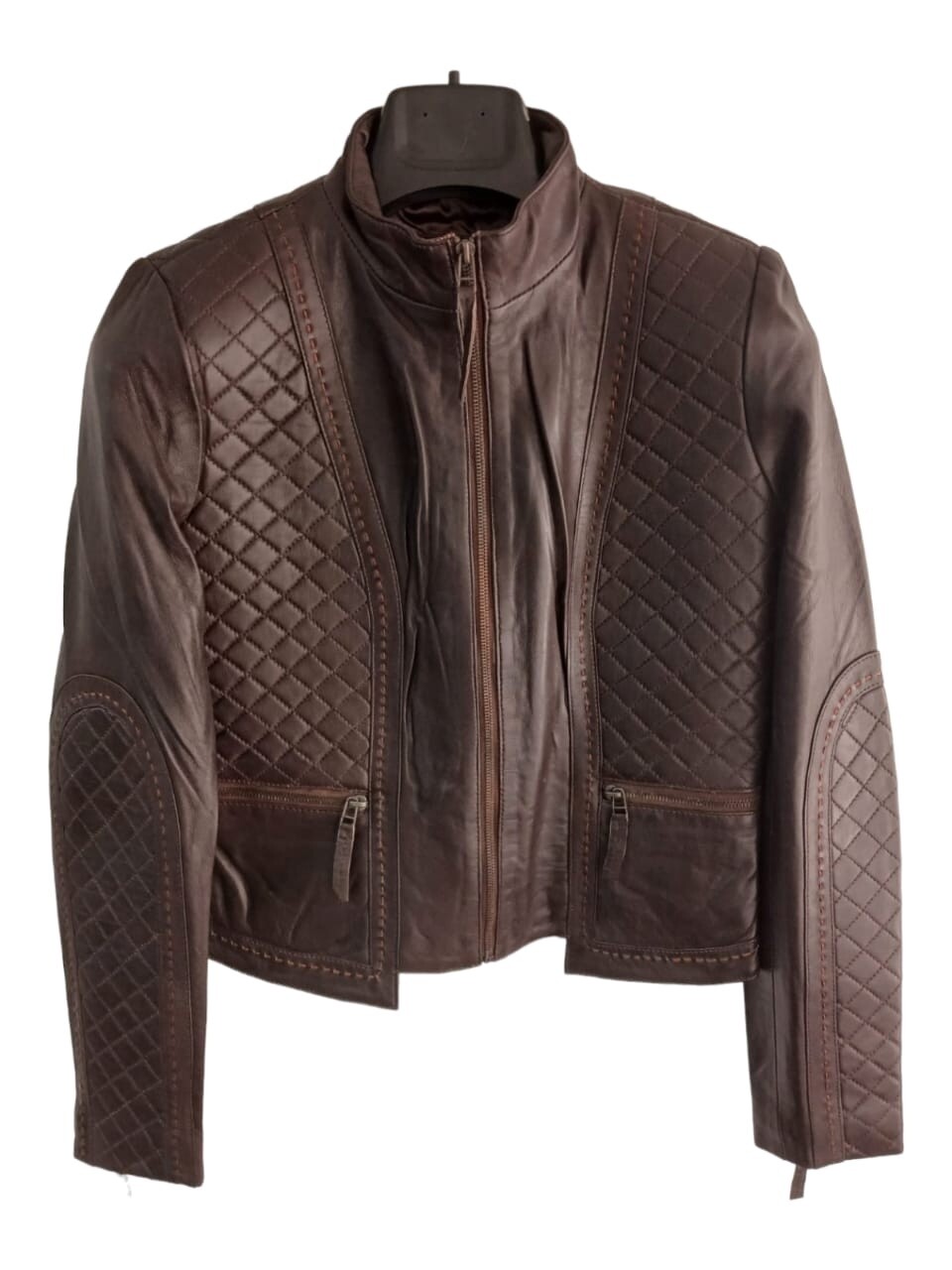Azariah | Leather Jacket | Plounge | Ox Blood, Size: S