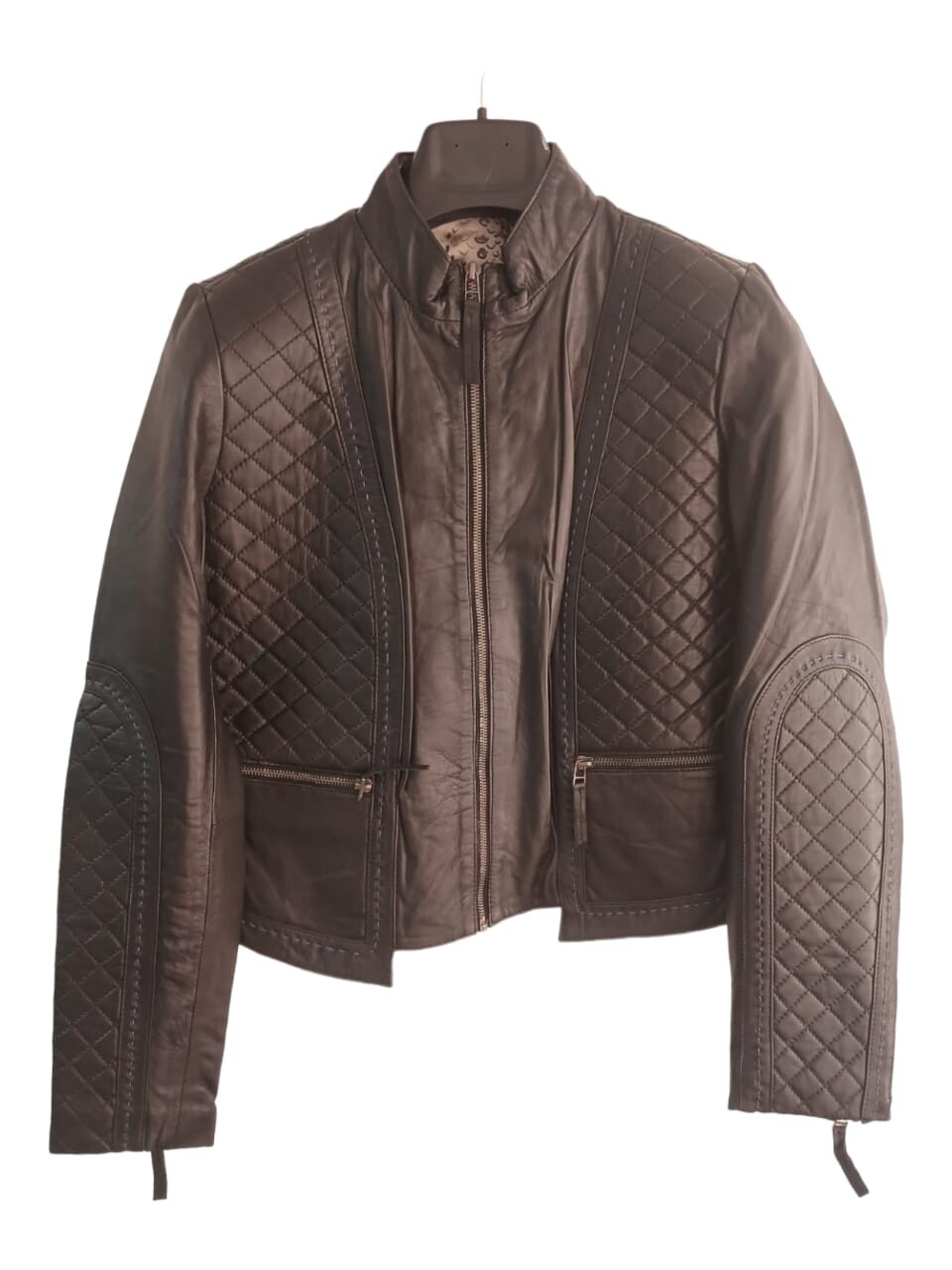 Azariah | Leather Jacket | Plounge | Black, Size: S