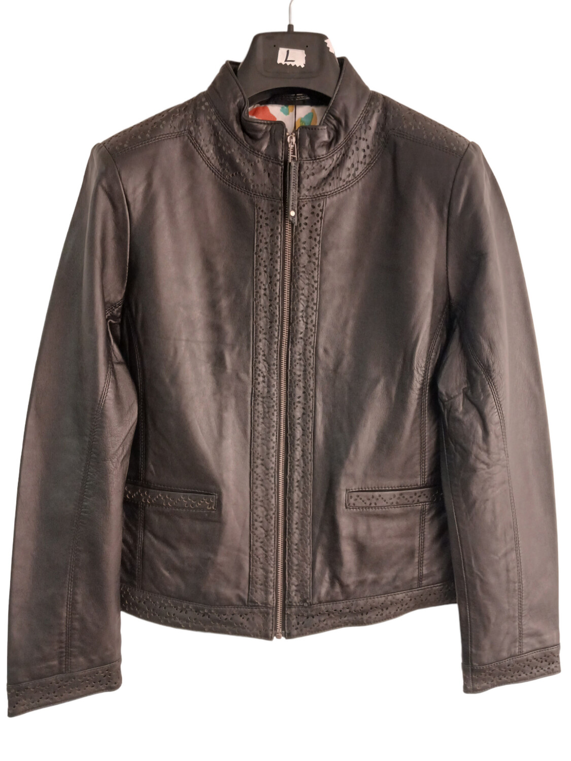 Azariah | Leather Jacket | Rocco. | Black, Size: S
