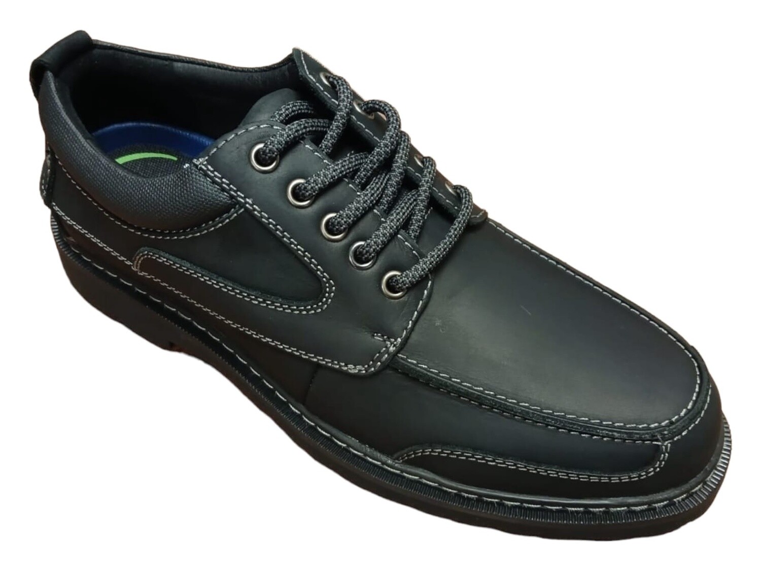 Green Cross | Flat Casual Appron | Black, Size: 6