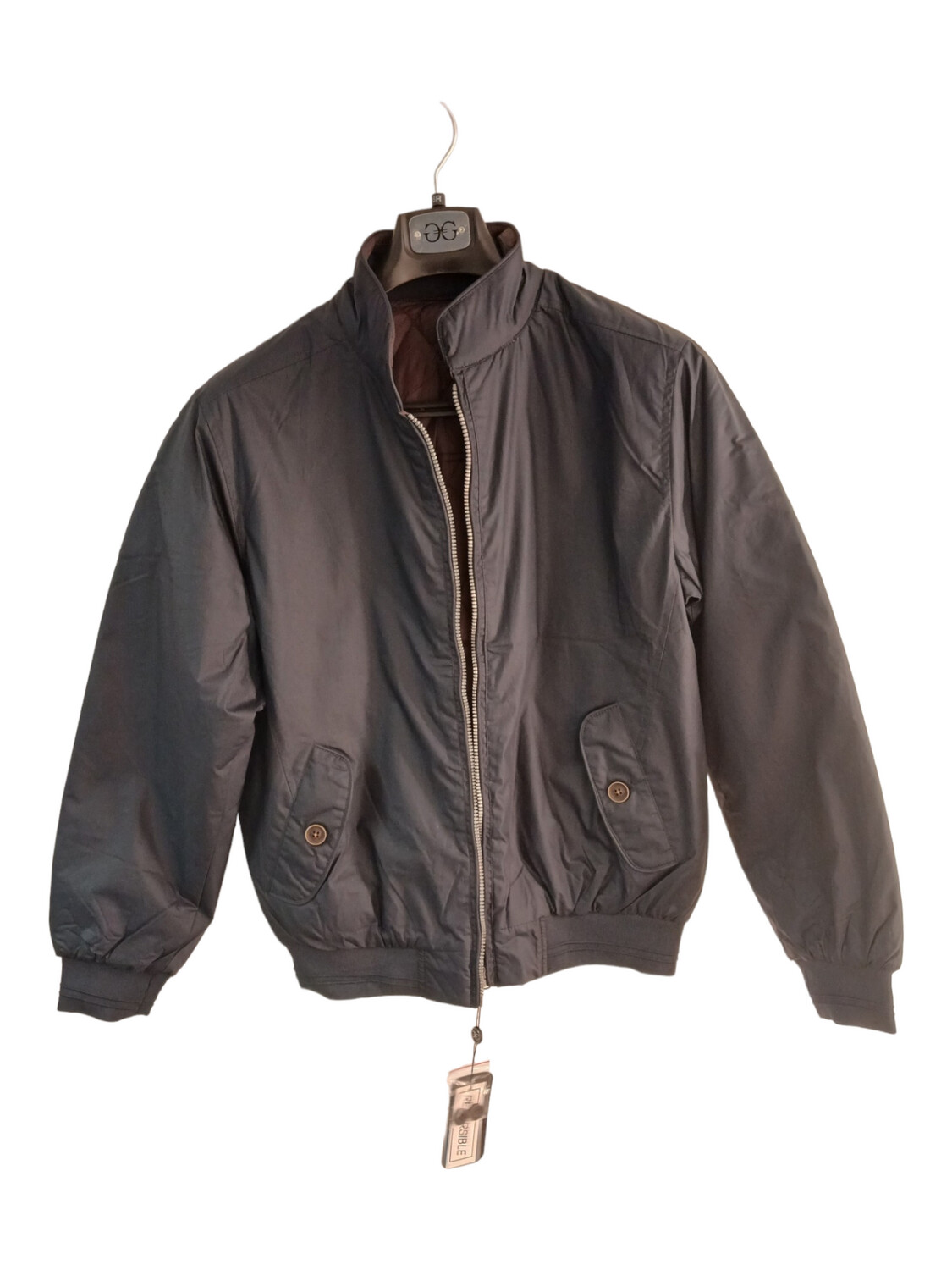 Carlo Galucci | Reversible Jacket | Raul | Chocolate/Navy, Size: S