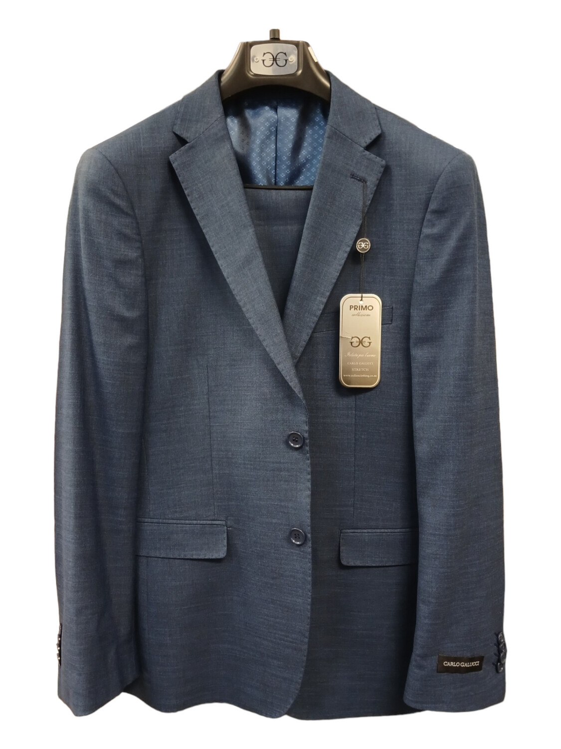 Averado Suit | 2Pc 2Btn | Airforce - Regular, Size: 36