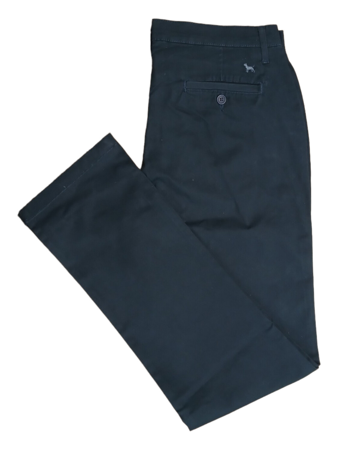 Carlo Galucci | Flat Front Chino | Buster | Navy, Size: 30