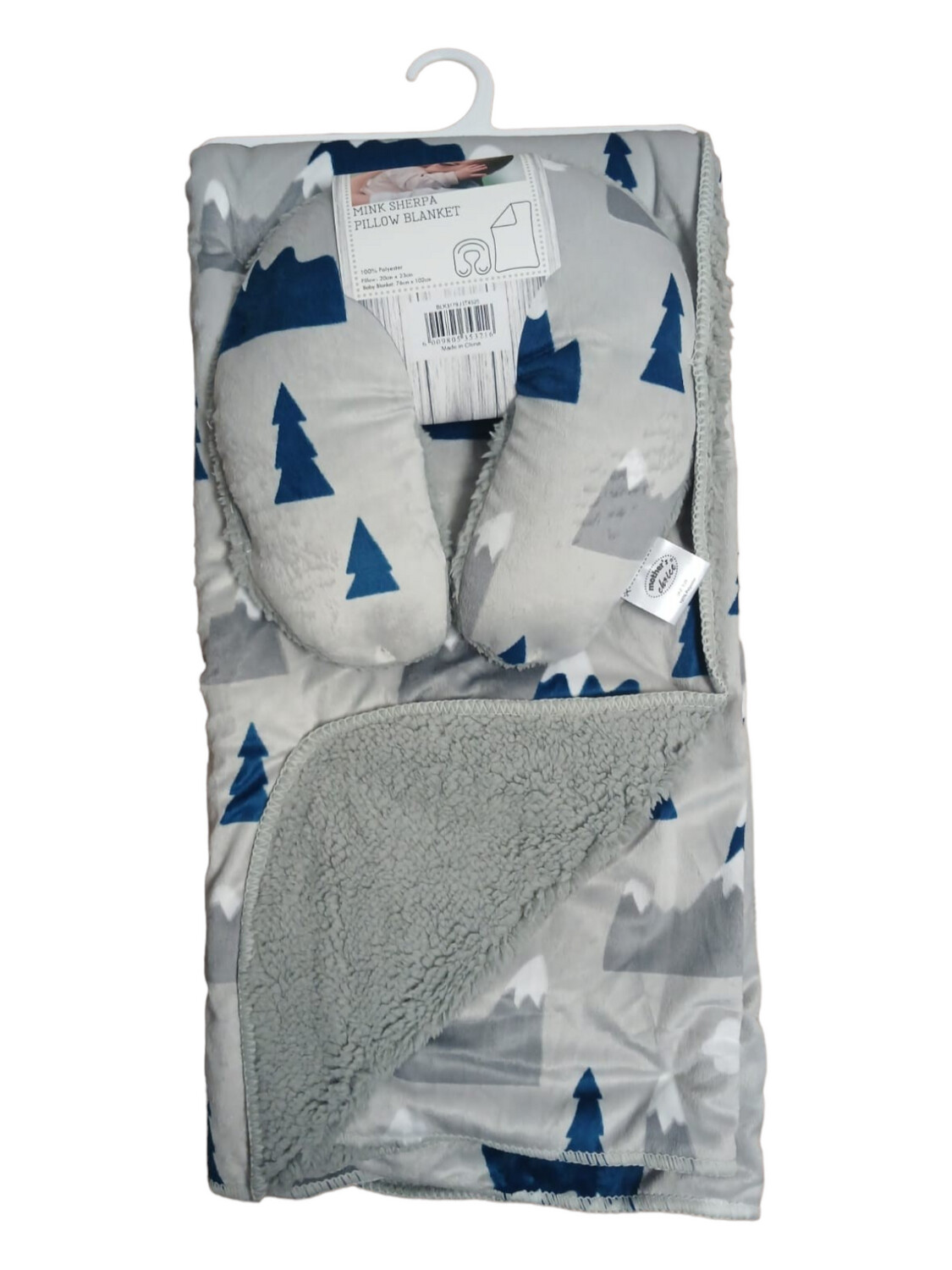 Mother&#39;s Choice | Pillow Blanket | Mountains