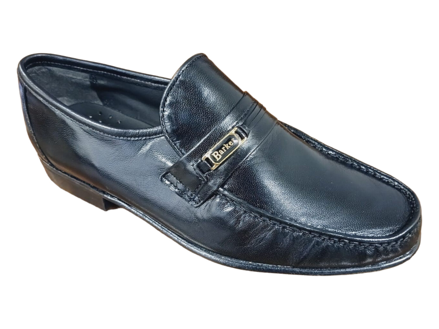 Barker |  August Glace Kid | Black, Size: 6