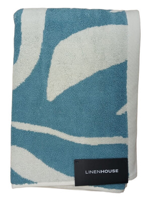 Linen House | Zeppelin Bath Towel | Reef | 69x139