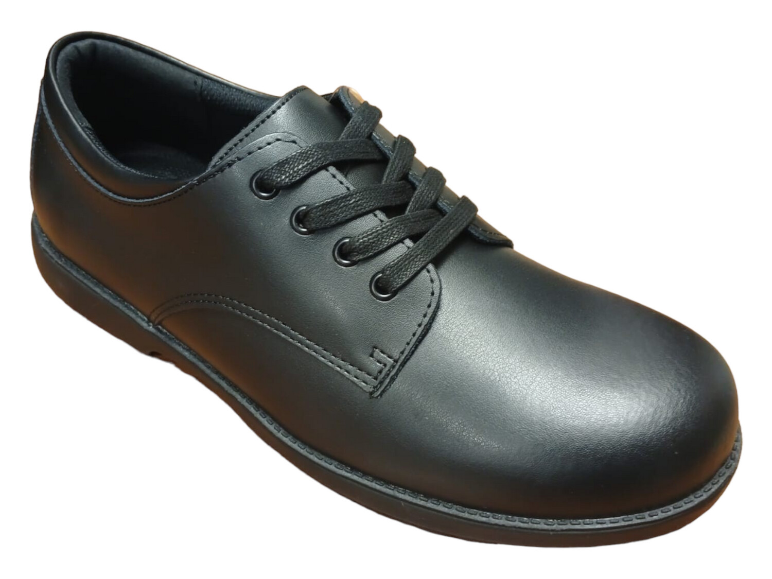 Green Cross | Boys School Shoe | Black, Size: 3