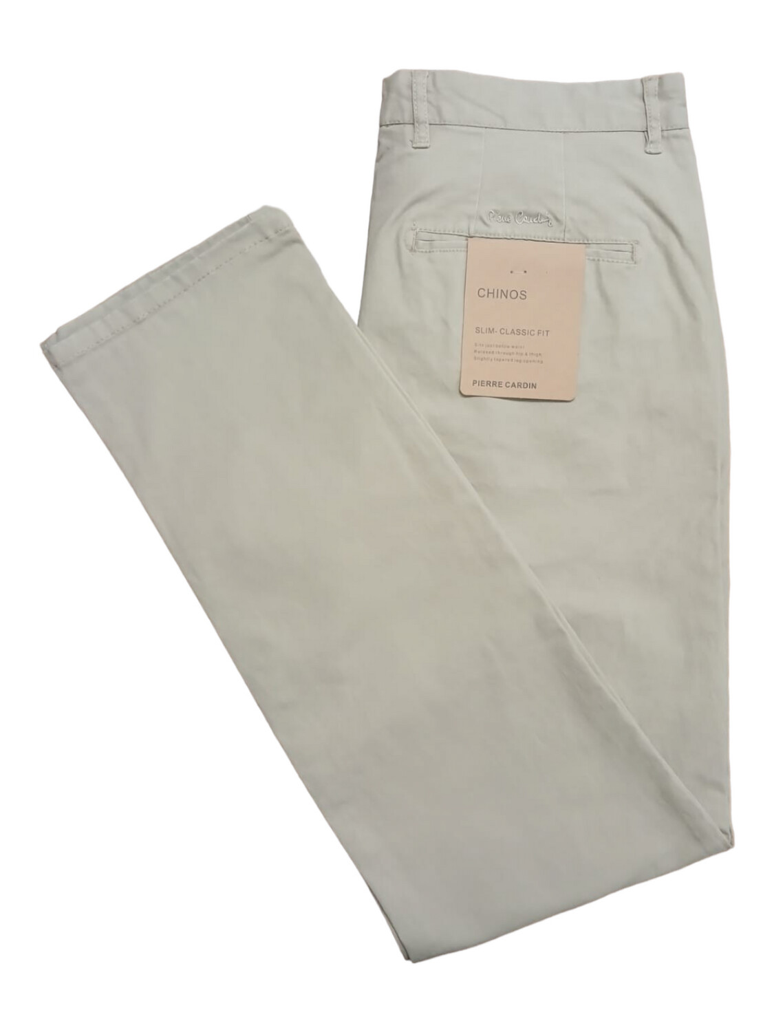 Pierre Cardin | Classic Fit Chino | Tan, Size: 28