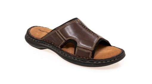Hush Puppies | Hayden Leather Sandals | Brown, Size: 11