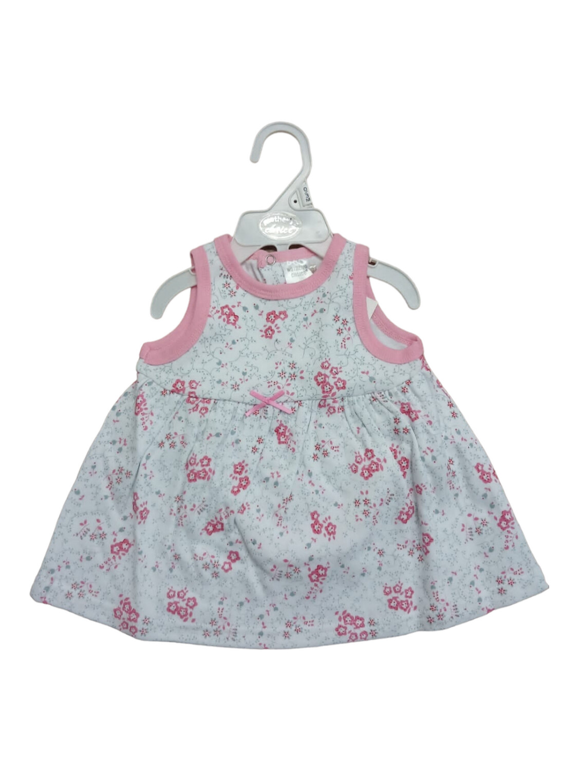 Mother&#39;s Choice | Sleeveless Floral Dress | Pink, Size: 0-3M