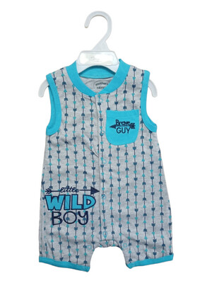 Mother&#39;s Choice | 100% Cotton Romper | Little Wild Boy