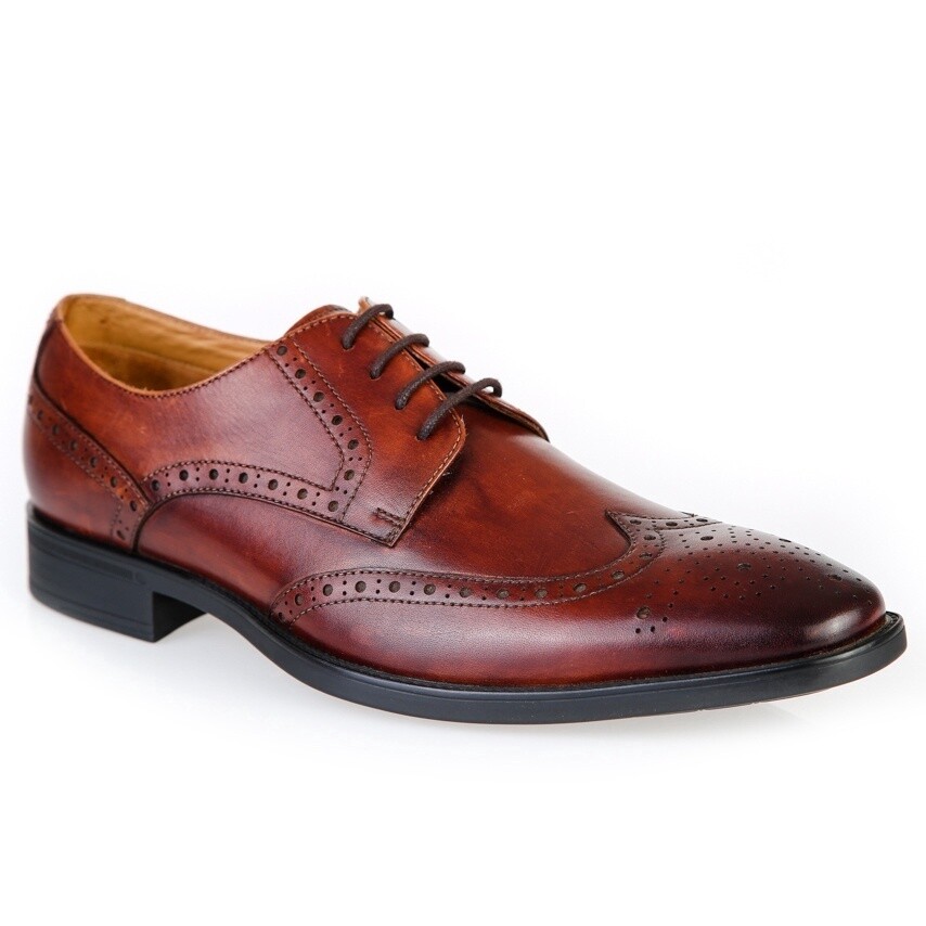 Florsheim | Tribute Wingtip | Cedar, Size: 6