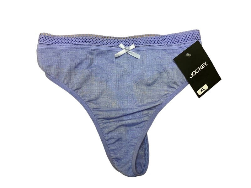 Jockey | G-String | Delicate Pointelle | Digital Violet, Size: S