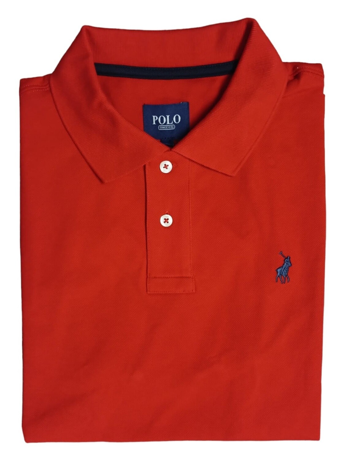 Polo | Short Sleeve Golfer | Stretch Pique | Red, Size: S