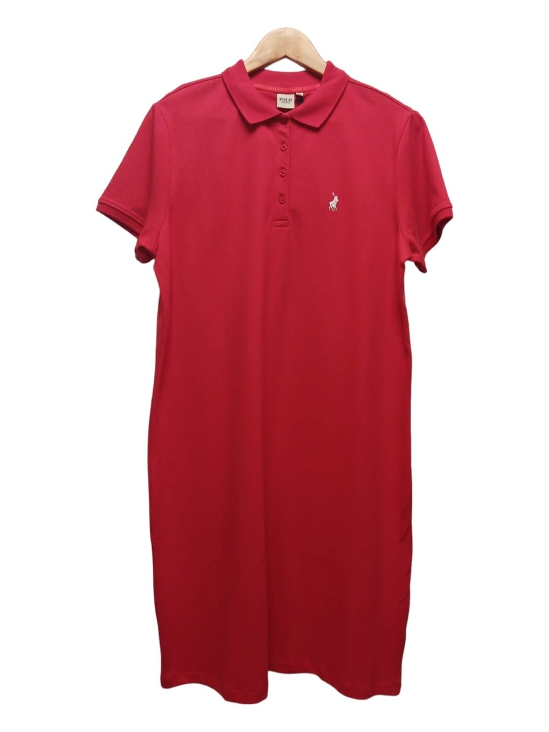 Polo | WMN Kathy Golfer Dress | Sunset Red, Size: S