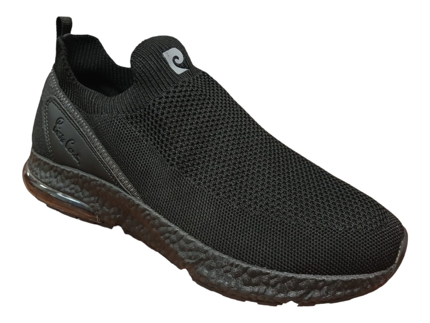 Pierre Cardin | Nigel Sneaker | Black Mono, Size: 6