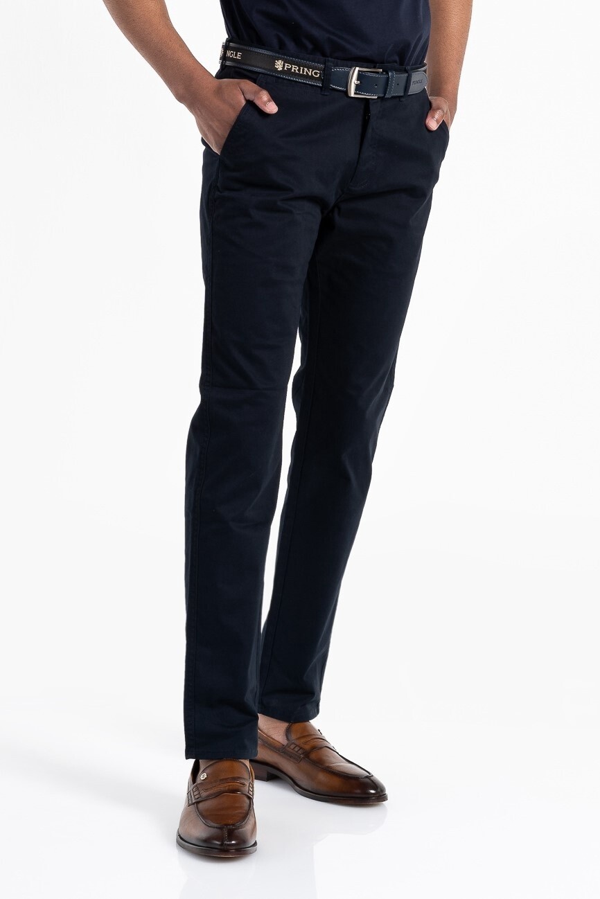 Pringle | Jorge Tailored Fit Chino | Navy, Size: 30
