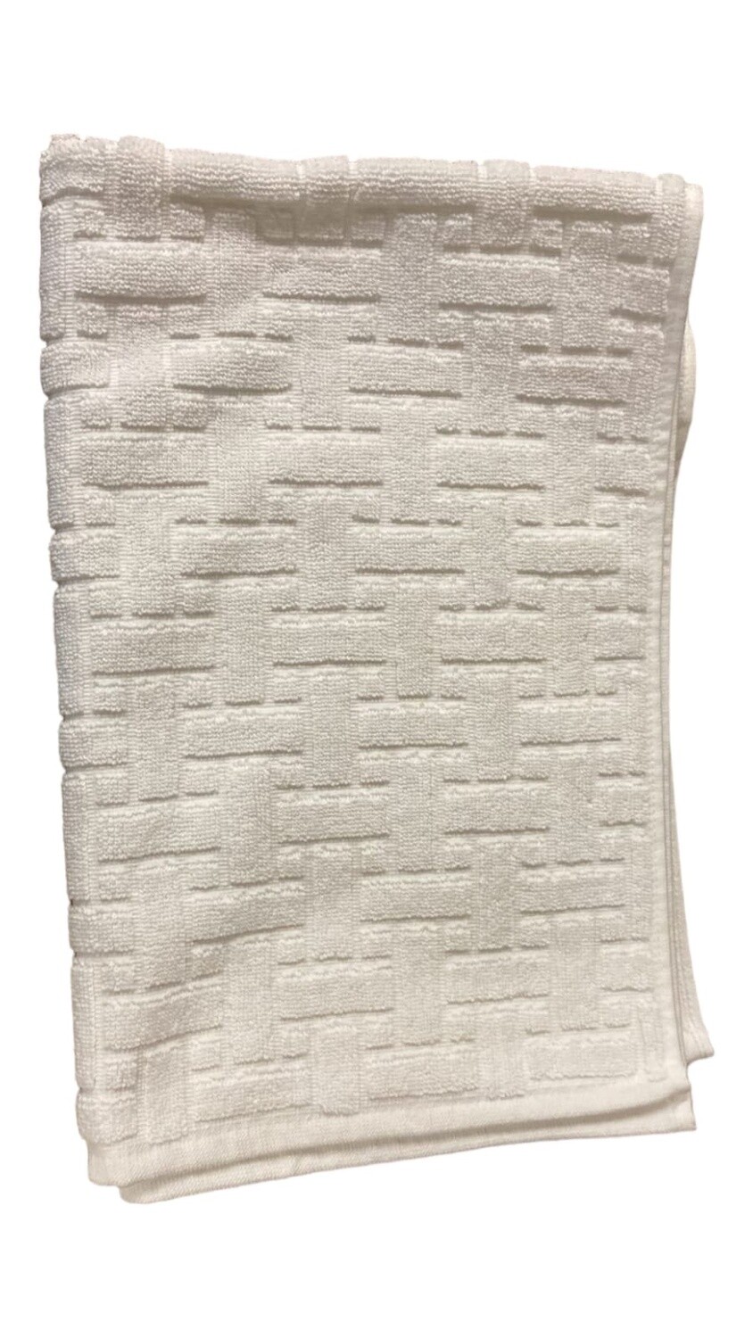Glodina | Embossed Bath Mats | White, Colour: White, Size: 50x80