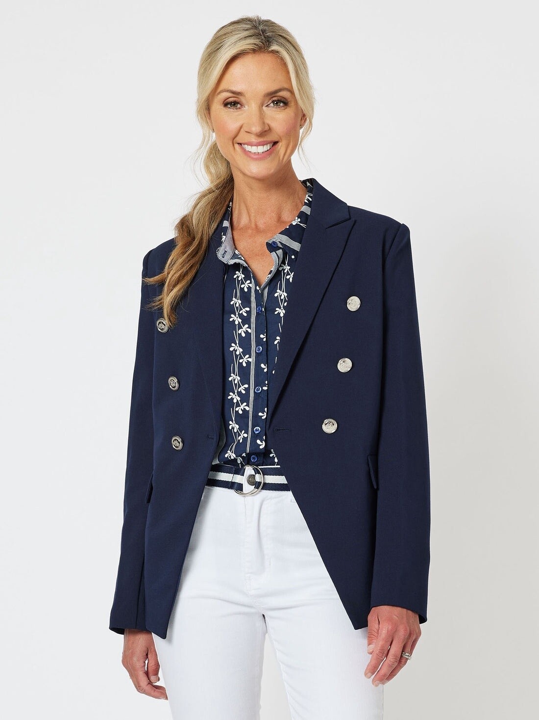 Gordon Smith | Lauren Blazer | Navy, Size: 12