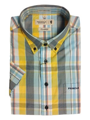 Pringle | Classic Short Sleeve Shirt | Andris | Multi Check