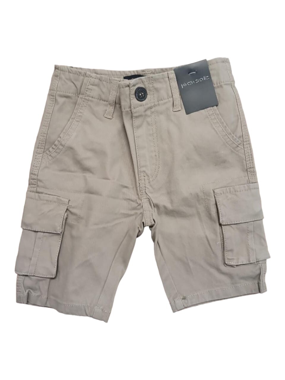 Pierre Cardin | Boys Cargo Shorts | Sand, Size: 3-4yrs