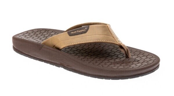 Hush Puppies | Rockstar Flip-Flops | Tan Brown, Size: 6