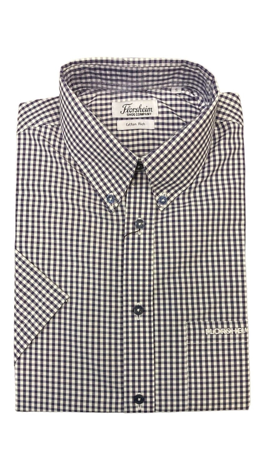 Florsheim | Short Sleeve Shirt | Relaxed Fit | Check