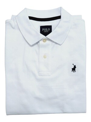 Polo | Carter Short Sleeve Pique Golfer | White