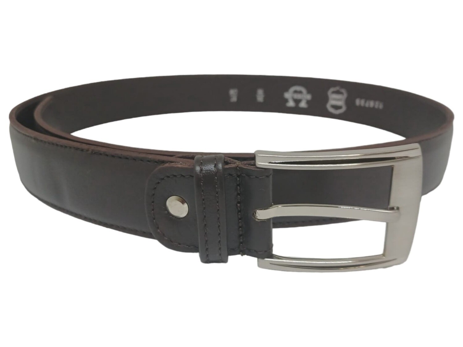 Saddler | 35mm Genuine Leather Belt | Leger Brown, Size: 48