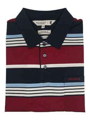 Pringle | Renzo Golfer | Double Mercerised | Red