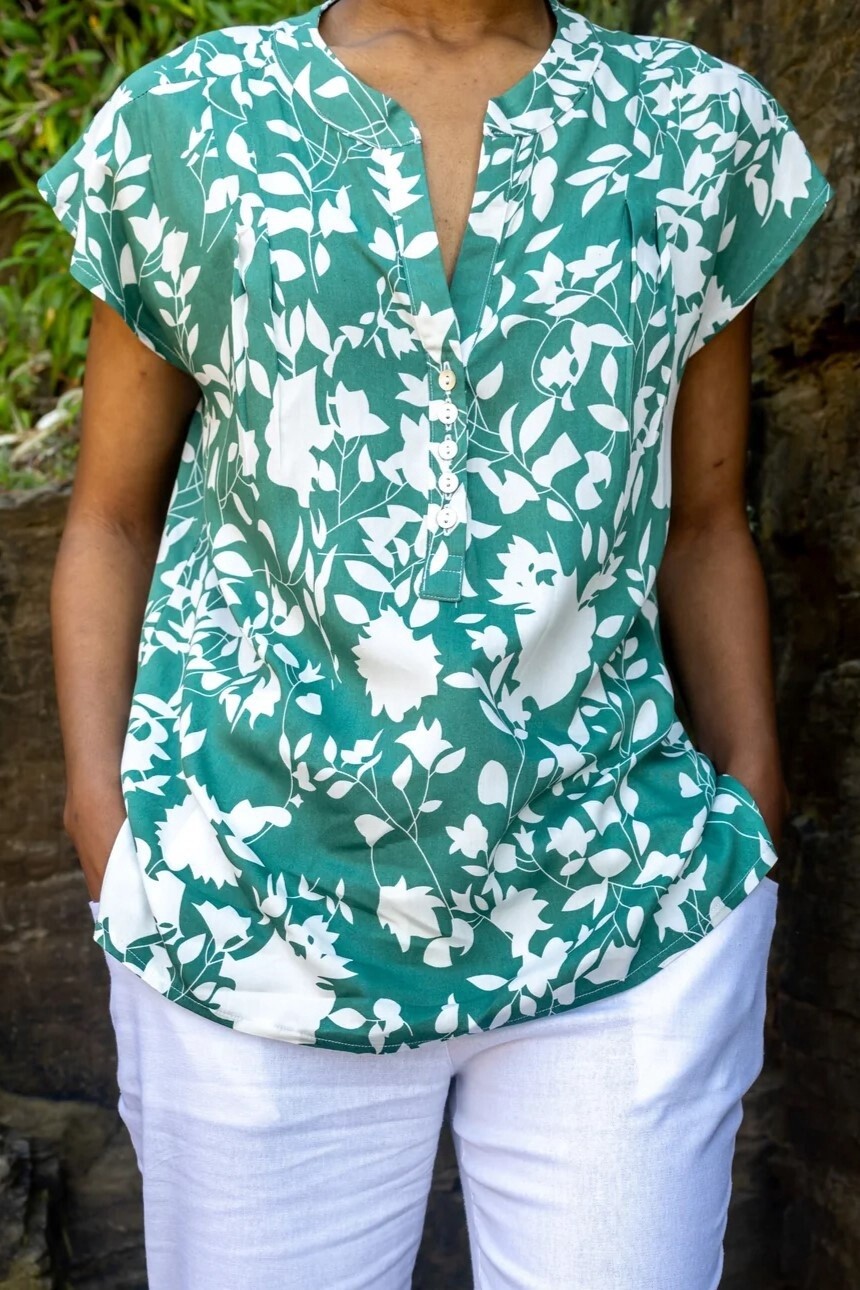 Willow | Sarah top | Hunter Floral, Size: S