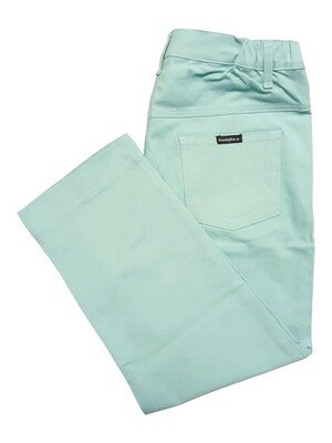 Barrington | Becca Capri | Side Elastic | Seafoam