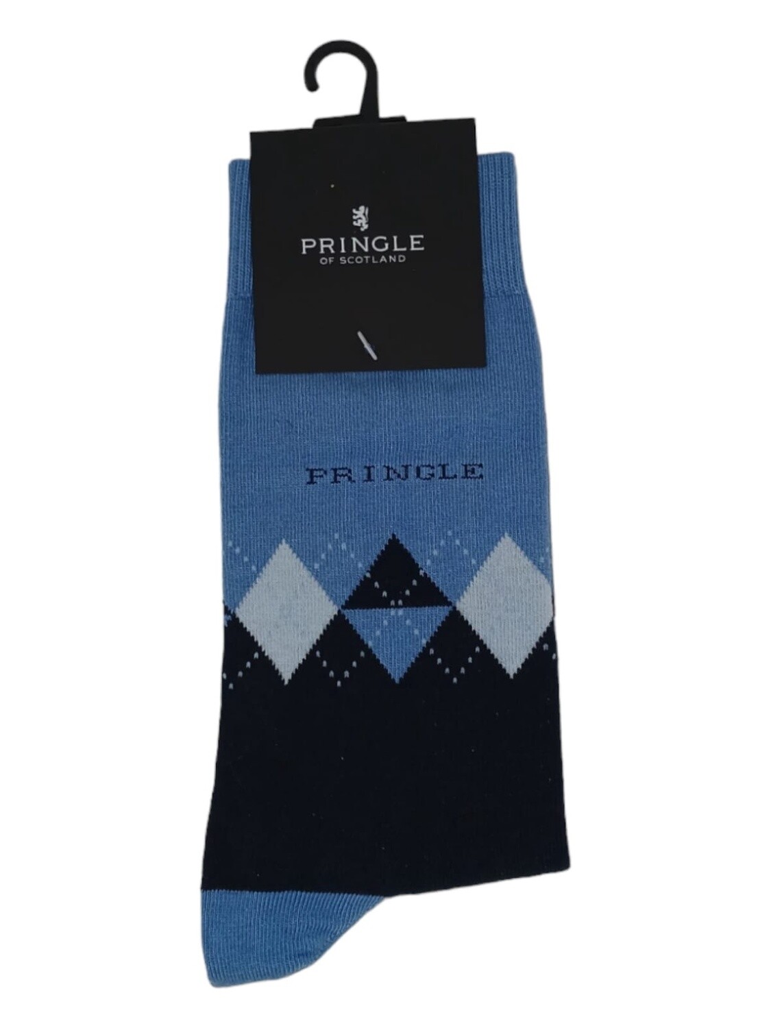 Pringle | Argyle Socks | Navy | 7-11